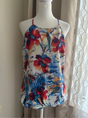 VENUS Floral Halter Camisole, size M